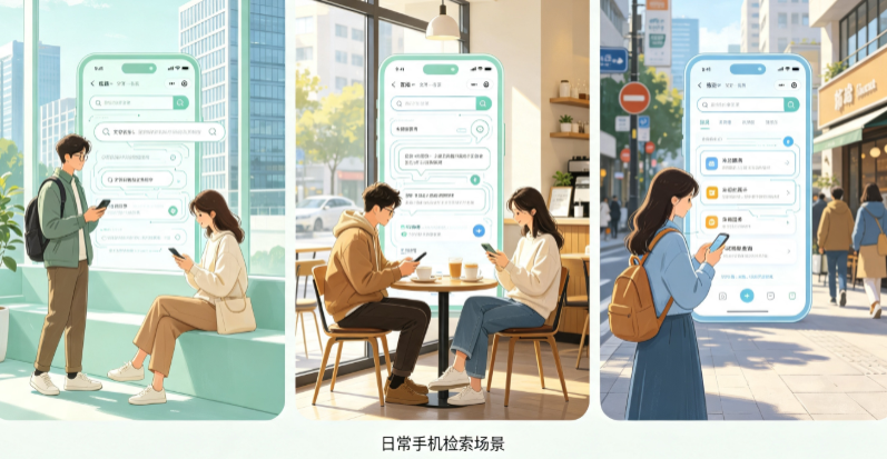 郫县普通人日常手机使用场景拆解：GEO 与 AI 优化如何改变信息检索体验